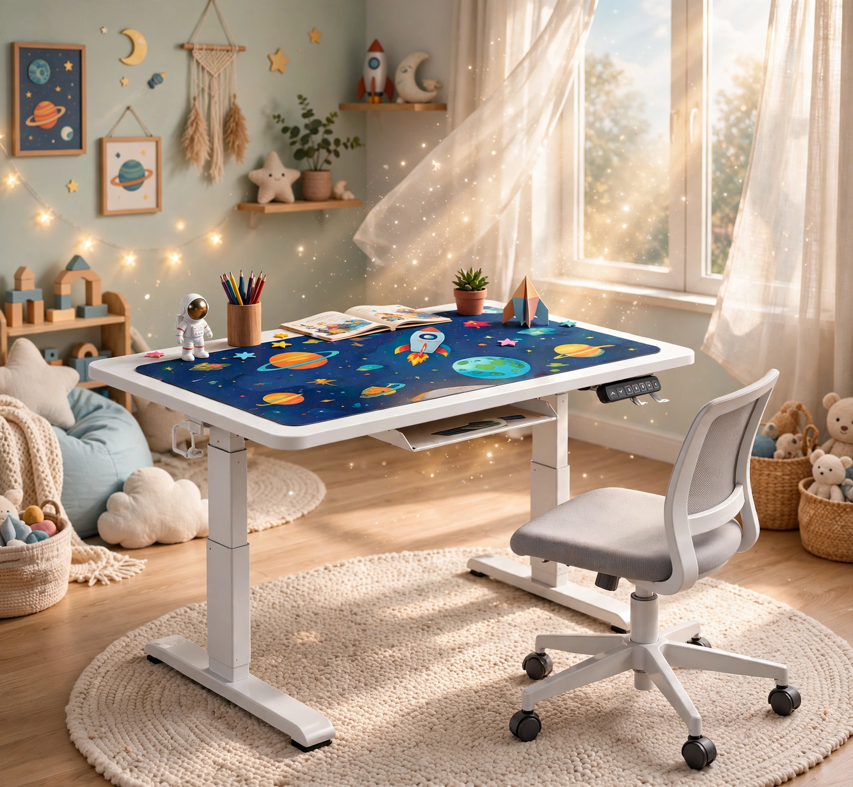 Workspace Kids sit-stand desk